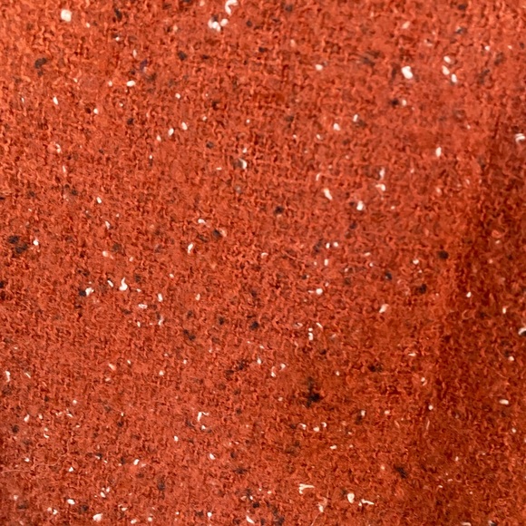 Anthropologie - Super Soft Orange Blanket Scarf NWT - Picture 6 of 9